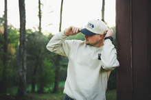 Load image into Gallery viewer, GON Navy Narrative Trucker