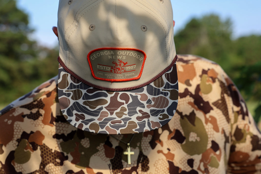 The Narrative Camo Bill Hat