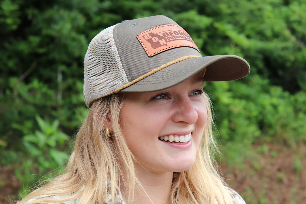 GON Green Foam Trucker Leather