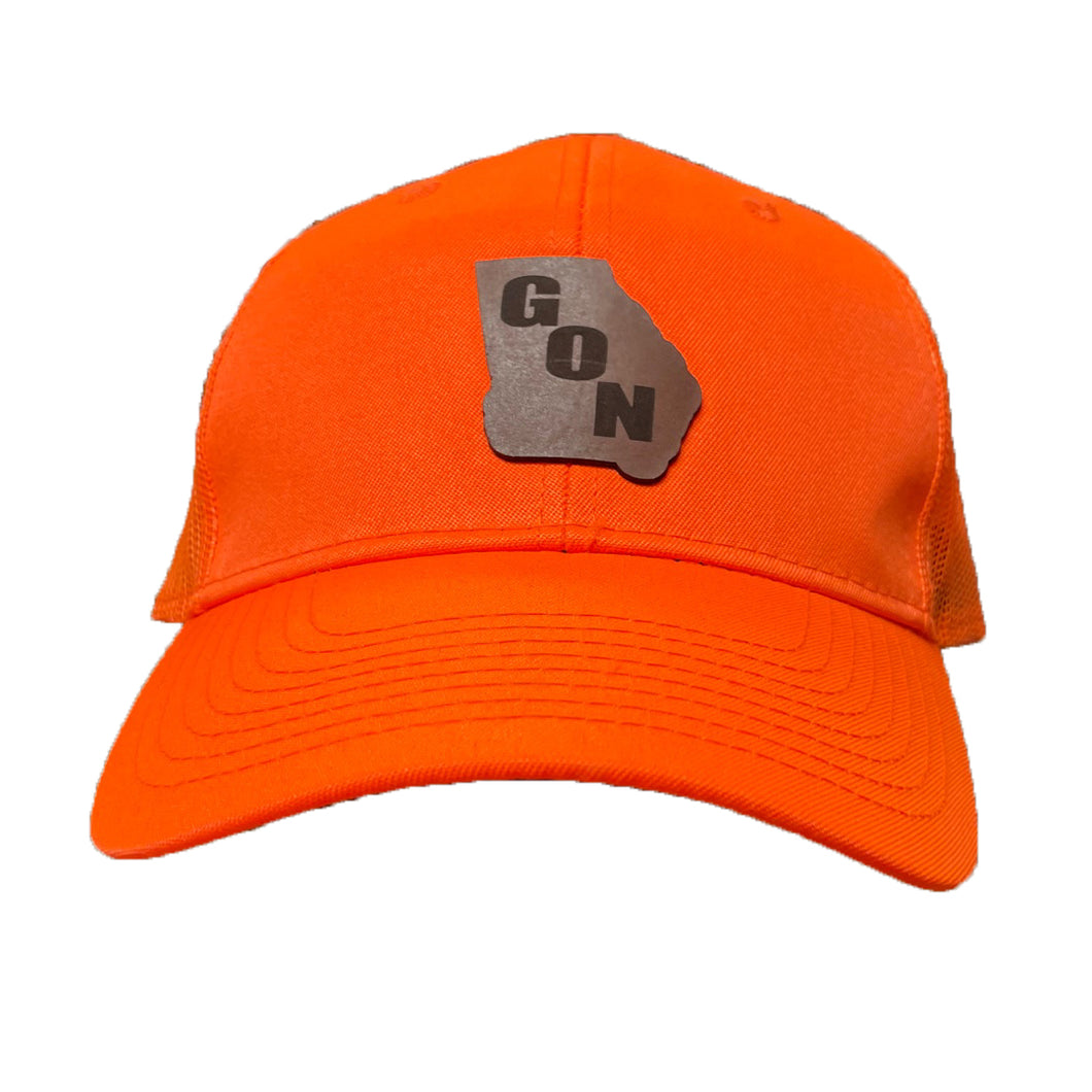 Blaze Orange GON State Patch Hat
