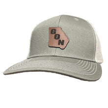 Load image into Gallery viewer, Olive/Khaki GON State Patch Hat
